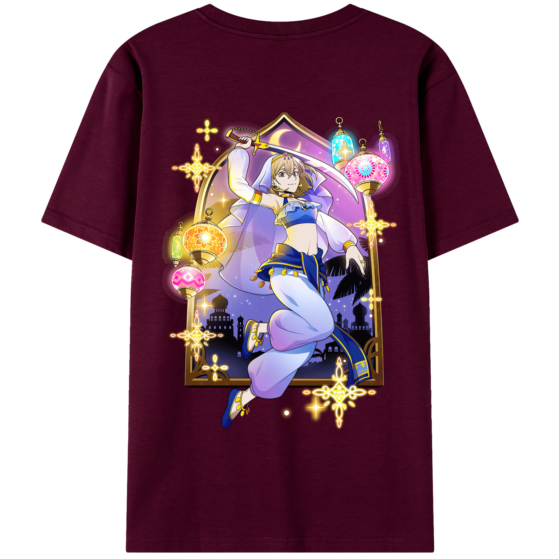 （画像用） 文豪ストレイドッグス Bungo Stray Dogs レディース半袖Tシャツ(バックプリント)